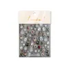Pegatinas para Uñas en Relieve Tomoni Lindos Muñecos de Nieve 3D Brillantes Osos Navideños Materiales para Agenda