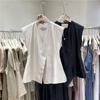 Materiales Premium~Otoño 2026 Nuevo Moda Coreana para Mujer Elegante Chaleco Top Ceñido a la Cintura con Cuello en V Moderno