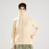 Ropa de protección solar ligera y fina con LOGOTIPO personalizado sombrero grande de moda de internet Zhan protección UV para exteriores ropa de protección solar UPF50 impresión