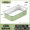 Caja para Cultivar Verduras Caja Metálica para Cultivo Aleación de Aluminio Maceta para Flores 1.0m Huerto Balcón Patio Tejado Maceta Exterior para Flores