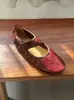 26 Zapatos Mary Jane de Piel de Oveja Texturizada de Primavera para Mujer, Zapatos de Ballet Casuales Retro de Nicho de Cuero Genuino para Mujer