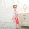 Vestido de verano para niñas 2020 Unicornio Traje de falda para niños falda arcoíris camiseta dos piezas vestido de princesa en stock