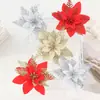 Flores de Natal Simuladas Atacado Materiais para Decoração de Árvore de Natal em Pó Flores de Pinheiro e Cipreste Acessórios para Guirlanda Artificial