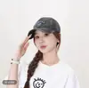 Chapéu de Sol Shufan Zhenxuan Tecido Macio Chapéu de Sol Versátil Tendência Boné de Beisebol Moda Chapéu para Uso Externo Versão Oversized Boné de Beisebol