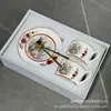 Serie Retro Sun Dijia Transfronteriza Taza de Café Tetera Exquisita Porcelana Ósea Taza de Té Hogar Banquete Juego de Té Regalo de Acompañamiento