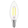 Bombilla C35 LED Imitación Tungsteno Lámpara Vela Luz Cálida Lámpara de Araña Regulable Bombilla de Rosca E12E14 Fuente de Luz para Lámpara de Pared