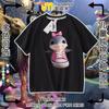 Tong Tong Tong Homem Palito Roupas Meninos e Meninas Camiseta Manga Curta tungtungsahur Transfronteiriço Montanhas e Mares Sutra Tops