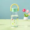 Copo de Vidro Borossilicato Alto para Mulheres, Leve e Transparente, Resistente ao Calor, Copo para Assar em Alta Temperatura, Atacado, Fornecimento Transfronteiriço
