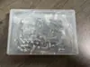 Parafuso de expansão ultracurto para pedra, azulejo, armário, divisória, instalação de dobradiça, bucha de expansão especializada M6*14