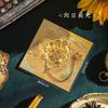 Marcador de Página de Metal Pintura a Óleo Van Gogh Vintage, Simples e Esteticamente Agradável, Clipes de Página com Estilo Artístico Exquisito, Presente para Estudantes e Professores