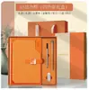 Caja de Regalo para Portátil Set Personalizado de Negocios 70% de descuento Regalo Corporativo Cuaderno de Hojas Sueltas A5 Hebilla Magnética de Gama Alta Bloc de Notas Grueso