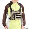 Riñonera de pecho de estilo urbano de moda, bolsa portátil, bolsa de pecho táctica multifuncional para exteriores, mochila tipo chaleco para ciclismo y deportes