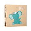 Álbum de fotos de dibujos animados de 6 pulgadas directo de fábrica en espiral este lindo álbum de recortes DIY libro de fotos cuenta de mano para niños se puede personalizar