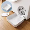 Modelo Nuevo 26 Años Caja de Desagüe para Lavadora Transfronteriza para Uso Doméstico, Compatible con Varias Lavadoras, con Placa Guía de Flujo y Bandeja Recolectora de Agua de Desagüe