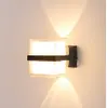 2024 creativa nueva lámpara de pared LED emisora de luz nórdica habitación dormitorio pared de fondo lámpara de pared impermeable exterior venta al por mayor