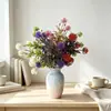 Suministrado directamente por el fabricante: Flor artificial de diente de león de 7 tallos para decoración de sala de estar y hotel, material para arreglo de jarrón de escritorio, flor artificial