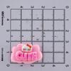 Plato de Dibujos Animados DIY Pegamento de Crema Resina Accesorios Accesorios Hecho a Mano Horquilla Carcasa de Teléfono Móvil Pegatina Taza de Agua Accesorios para el Cabello