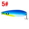 Señuelo sanguijuela lentejuelas 18g/12cm cebo sumergido cuchara metal plancha de hierro cebo con anzuelo lentejuelas pico de pesca