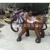 Venta al por mayor de fábrica Elefante de Cobre Aspersor de Agua Escultura de Cobre de Animal Auspicioso Elefante de Cobre Puro 1.2m 3m