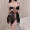 Lencería sexy deseo puro tentación coqueteo tirante camisón soporte de acero recogido pecho pequeño pasión malla pijamas sexys
