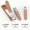 Estojo Portátil para Transporte Conjunto de Cortadores de Unha Cortadores de Unha Anti-Salpicos Ferramentas de Beleza para Manicure Conjunto de Tesouras para Unhas de Manicure