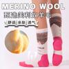 Calcetines Deportivos Gruesos de Terry Completo para Esquí Niños Calcetines Cálidos Profesionales para Senderismo Mujeres Calcetines de Lana Merino de Caña Media