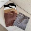 Estilo Dulce y Lindo Hombro Irregular Oblicuo Colgante del Clavícula Espalda Hermosa Ropa Interior Ropa Exterior con Almohadilla en el Pecho Sexy Tirante de Ombligo