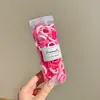 Ligas para el pelo de toalla de alta elasticidad para niños, gomas elásticas pequeñas para niñas, ligas de colores para bebés, anillos para el pulgar, cuerdas para el pelo