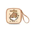 Bolsa de Almacenamiento de Toallas Sanitarias de Tela Corazón de Niña Linda Estudiante Mini Portátil de Mano M Bolsa de Almacenamiento para Toallas Sanitarias de Tía