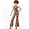 M-XL masculino e feminino anos 70 retro bola de discoteca Rainha fantasia role-playing fantasia de Halloween jogo uniforme
