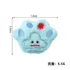 Colgante de Pata de Gato de Peluche de Dibujos Animados Juguete de Peluche Creativo Accesorio de Broche DIY Accesorio de Llavero de Pata de Gato Lindo