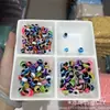 Venda Quente Transfronteiriça Resina Olho de Diabo Olho Maligno Contas DIY Pulseira Chaveiro Fazendo Acessórios Materiais