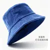 Stock listo Gorro de pescador de pana Bordado personalizado con logo Otoño e Invierno Comercio exterior Nuevo estilo Sombrero de pescador tipo cubeta para hombres y mujeres Sombrero de protección solar