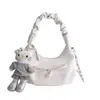 Bolso Plegado Estilo Dulce para Mujer 2026 Nuevo de Principios de Primavera Bolso de Hombro de Moda Popular Exquisito Bolso Cruzado Nube