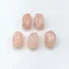 Contas Irregulares em Formato de Pedra Bicolores 12x20mm com Pequenos Furos, Novos Acessórios Estilo Chinês, Acrílico