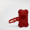 Saco de Lixo para Pet, Bolsa para Passeio de Cachorro ao Ar Livre, Saco para Fezes de Cachorro, Caixa Organizadora com Dispenser Fosco em Formato de Osso