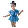 Maiô Peça Única para Meninas 2025 Meninas Brincando na Água Fofo Maiô Tamanhos Médio e Grande Saia de Gaze Infantil Maiô Princesa de Fonte Termal Secagem Rápida