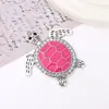 Nuevo Accesorio Creativo de Tortuga Pequeña con Goteo de Aceite Incrustado de Diamantes de Golian Piezas para Joyería DIY Materiales de Decoración para Funda de Teléfono Aleación