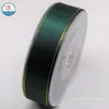 2,5 CM borda de ouro duplo fita de poliéster dupla face fita de seda DIY acessórios para o cabelo arco de embalagem de presente fita