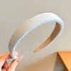Diadema Maillard estilo Chanel de corona alta para mujer, estilo retro sofisticado, adecuada para el uso diario, accesorio de coleta adelgazante