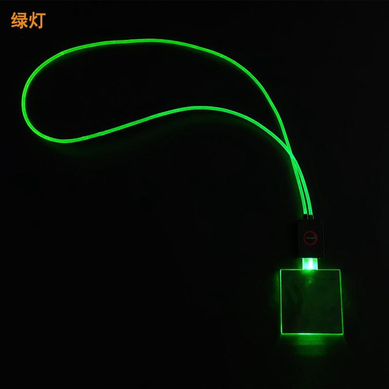 USB充电LED发光吊牌亚克力发光工作牌酒吧KTV闪光胸牌可镭射LOGO-2.jpg