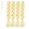 Peluca trenza sucia Hip Hop Color Africano Cabello trenzado alta temperatura peluca trenza sucia chica anime banda para el pelo degradado Cabello Seda