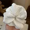 Anillo para el pelo plisado estilo coreano alta elasticidad Cuerda para el pelo Textura de alta calidad Anillo de bola grande con lazo Nuevo estilo 2025 Para mujer Cola de caballo Cabeza de bola