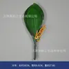 Hojas Artificiales de Phalaenopsis con Textura Realista Eva con Tallos Hoja de Phalaenopsis Bonsái Cubo de la Fortuna de Año Nuevo Arte de Jardín Accesorios de Paisaje