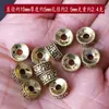 Aleación Patrón Gran Muralla Espaciador Cuentas Espaciadoras Vintage Accesorios para Joyería Cuentas de Buda Grandes y Pequeñas Estrella Vajra Luna Bodhi Espaciadores de Aleación