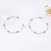 Pendientes Geométricos Esféricos de Círculo Grande en Forma de C, Elegantes, de Gama Alta, Accesibles, Estilo Punk Versátil para Mujer, Europeos y Americanos