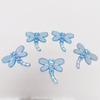 Parche de resina transparente color Sirena colorido Libélula accesorios de joyería DIY hechos a mano para niños lindos accesorios de animales