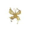 Decoración Navideña Transfronteriza Mariposa de Polvo Dorado Accesorios para Disparos Colgante para Árbol de Navidad Decoración de Boda Mariposa de Polvo Dorado