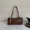 Bolso de hombro único retro trendy de nicho coreano para el día a día, bolso almohada moderno, simple, fresco, dulce, con estilo, de personalidad