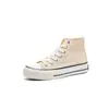 Liquidación Primavera/Verano 2025 Nuevas Zapatillas Blancas Versátiles para Mujer Estilo Coreano Zapatos Casuales Estudiantes Moda Planas de Cuero Zapatos de Entrenamiento